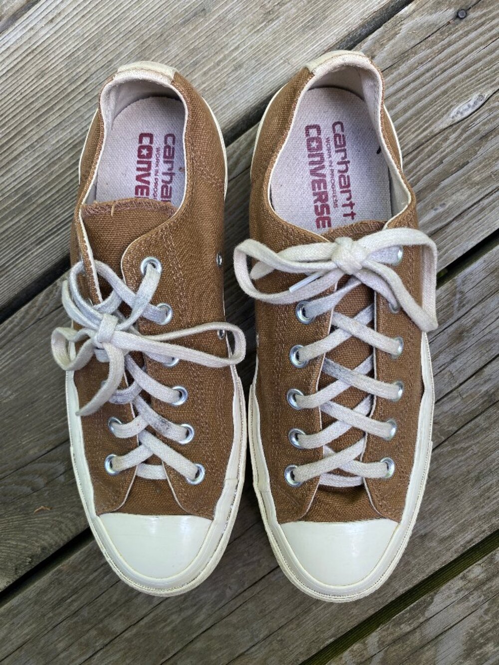 MENS Carhartt + Chuck Taylor Converse Collab. Low Top Sneakers - Size 8
